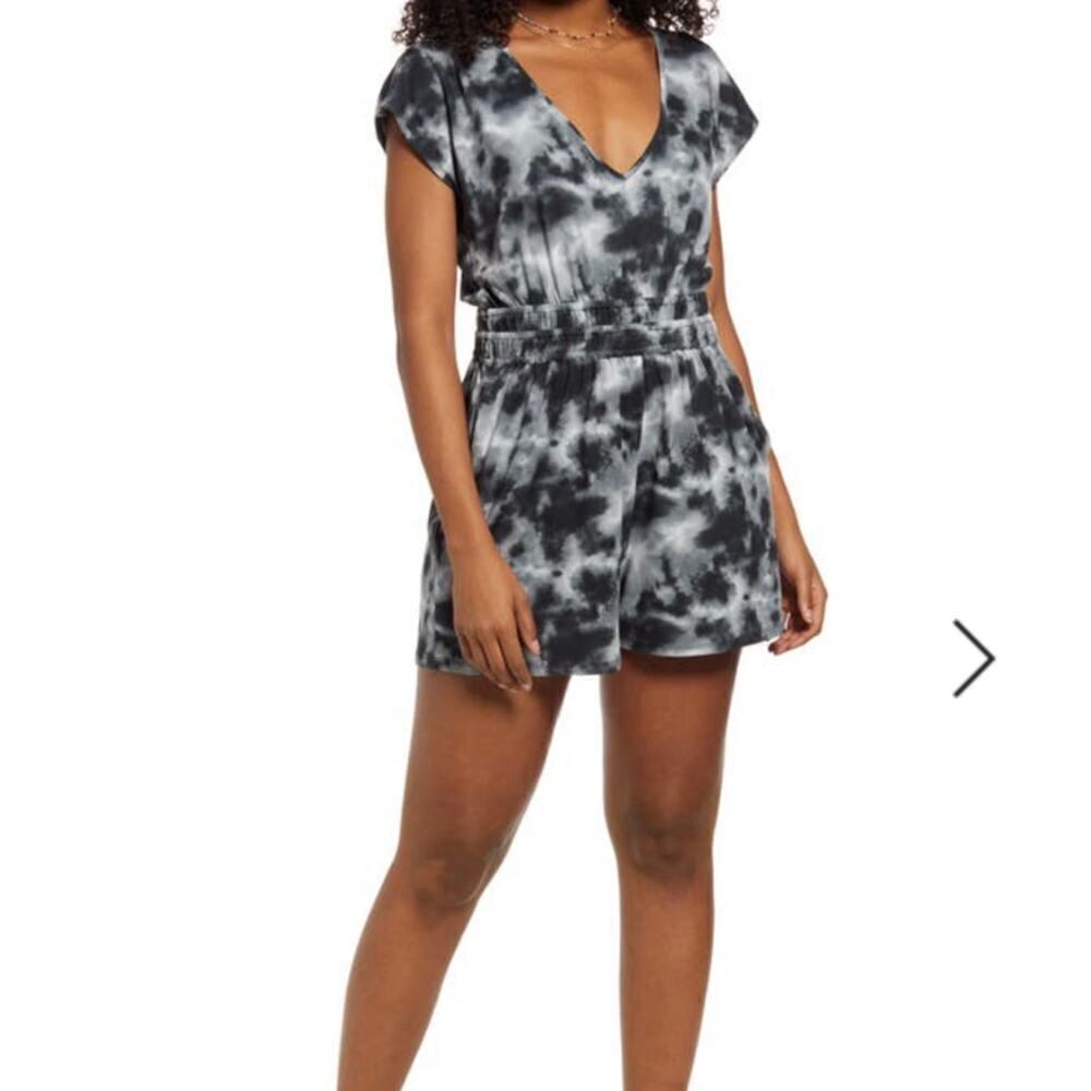 NWT BP. Tie Dye Knit Romper size small